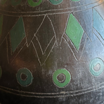 Vintage Oaxaca Mexican Vase Vase CANDID HOME