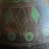 Vintage Oaxaca Mexican Vase Vase CANDID HOME