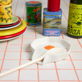 Egg Spoon Rest by Reva Preven  Reva Oreven   