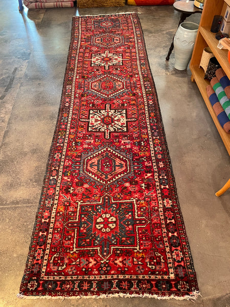 3’ x 11’2” Vintage Turkish Runner Rugs CANDID HOME   