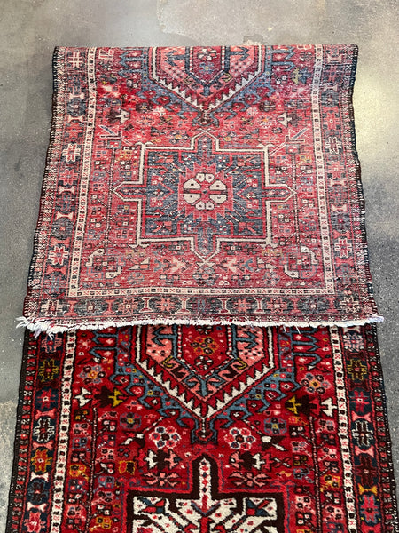 3’ x 11’2” Vintage Turkish Runner Rugs CANDID HOME   