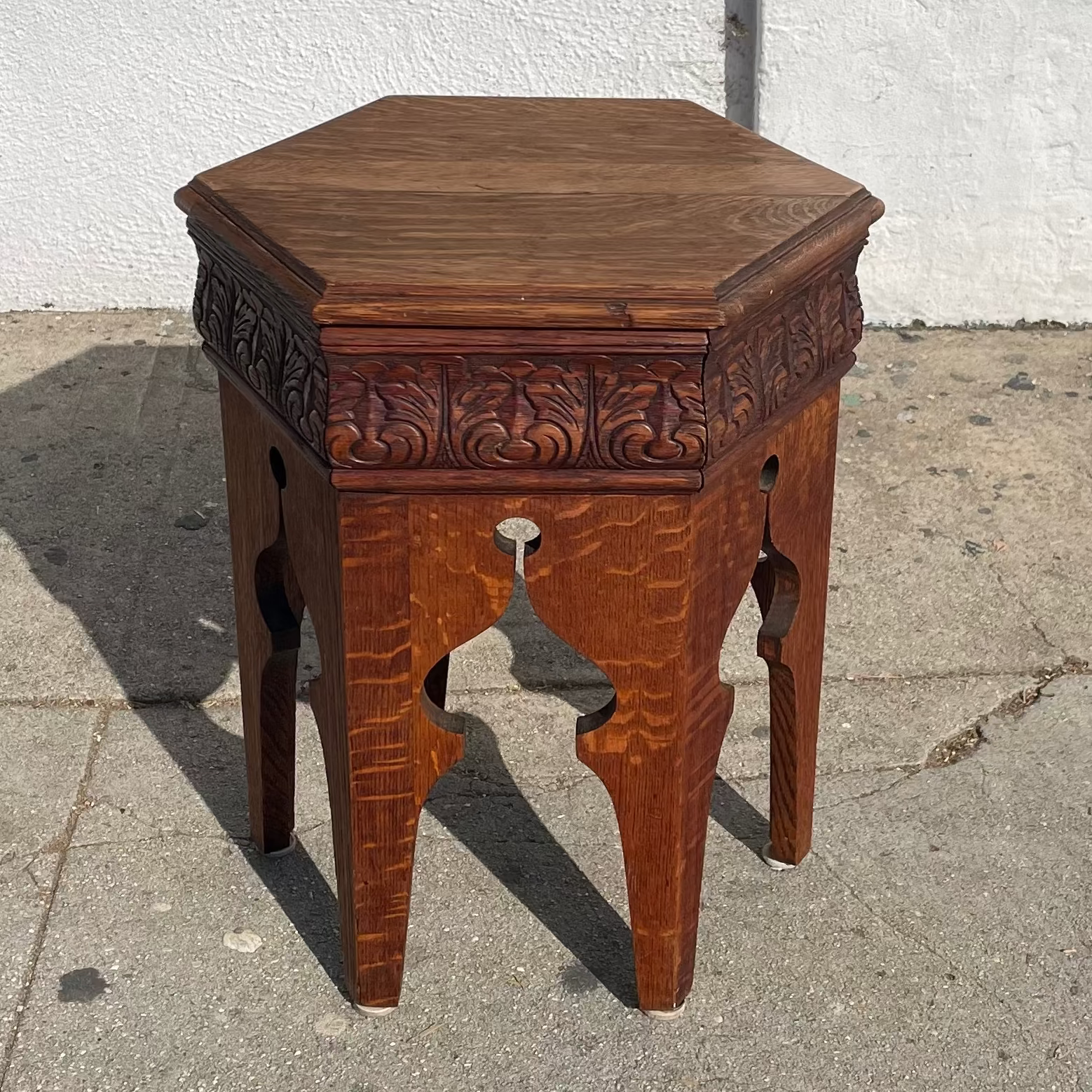 Mid-Century Moroccan Side Table Side Table CANDID HOME