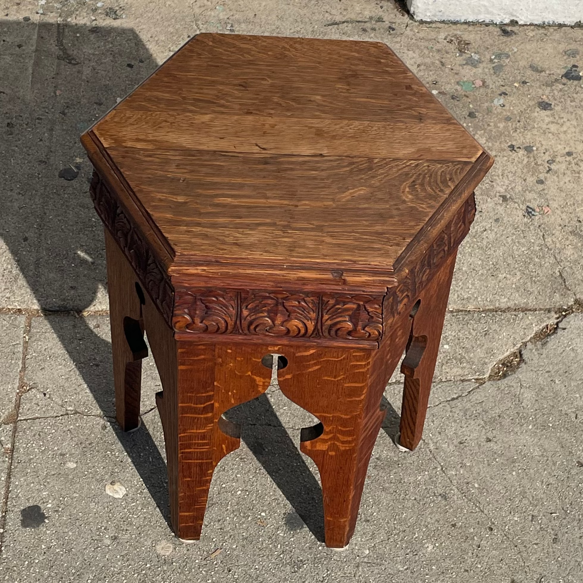 Mid-Century Moroccan Side Table Side Table CANDID HOME