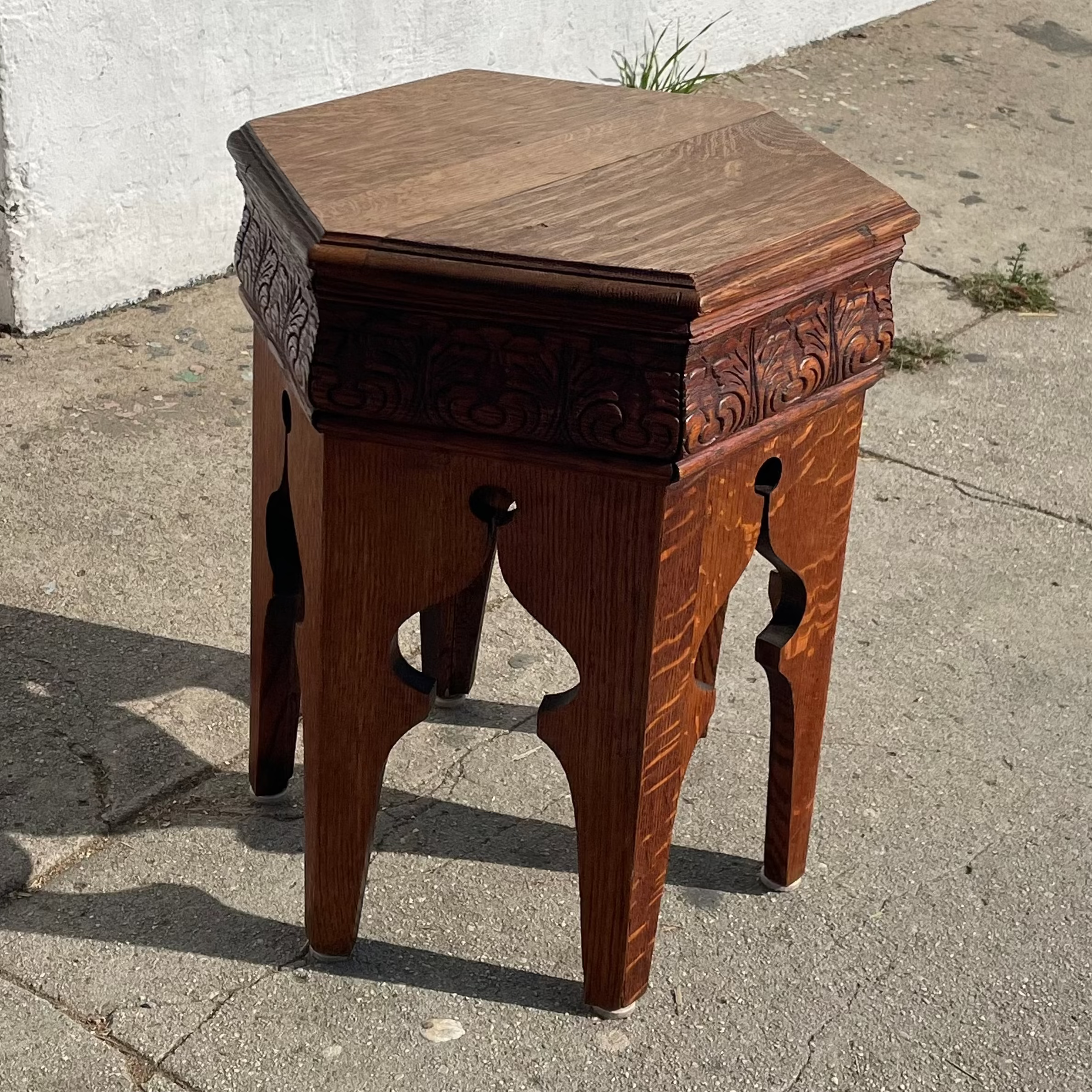 Mid-Century Moroccan Side Table Side Table CANDID HOME