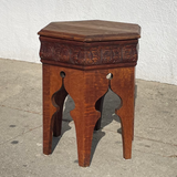 Mid-Century Moroccan Side Table Side Table CANDID HOME