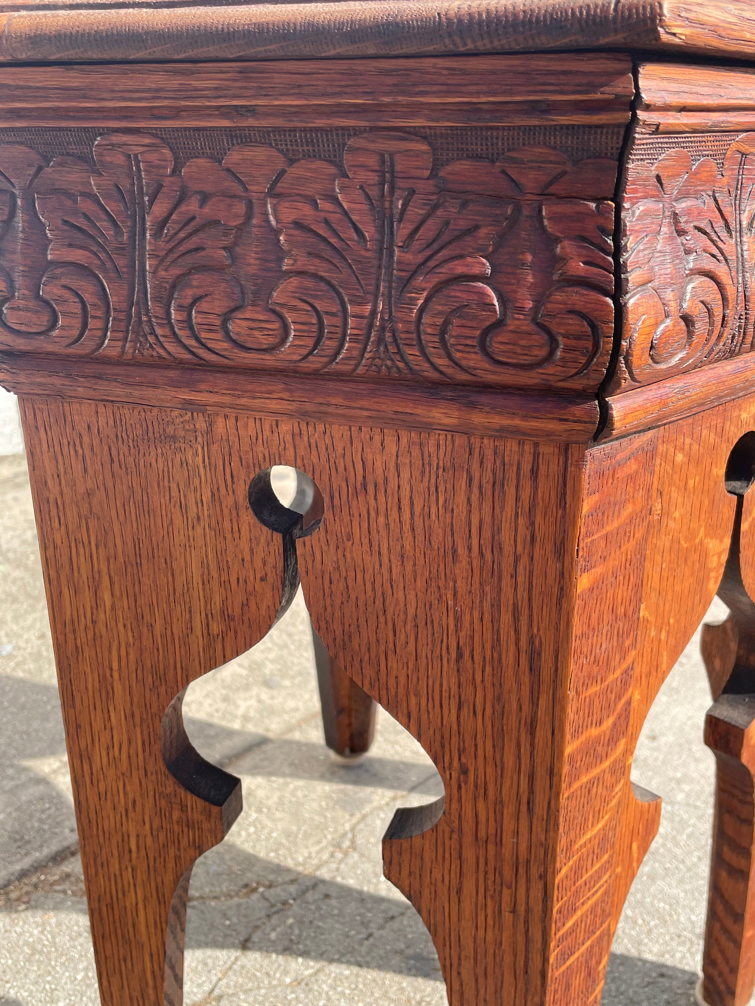 Mid-Century Moroccan Side Table Side Table CANDID HOME