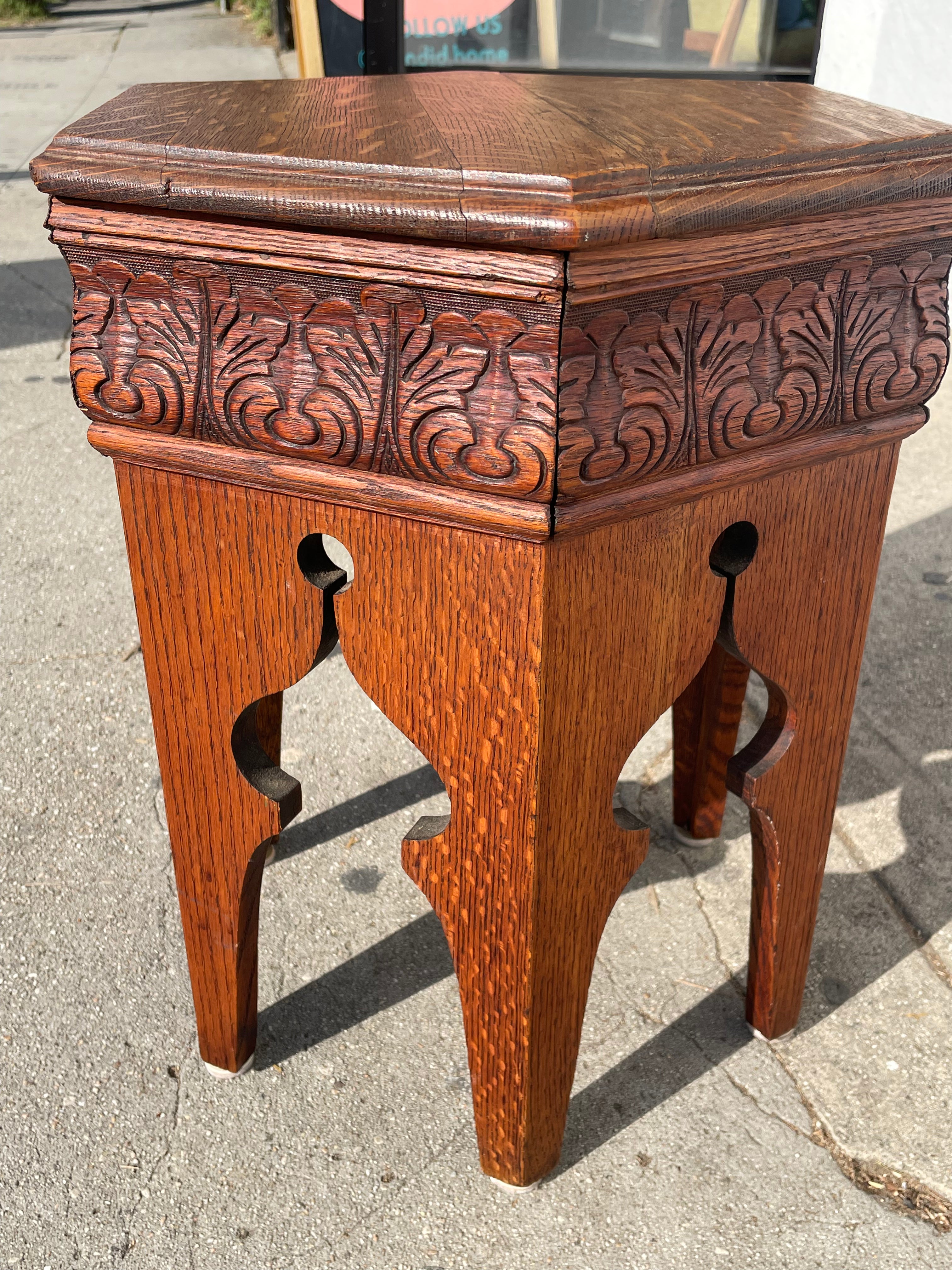 Mid-Century Moroccan Side Table Side Table CANDID HOME