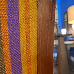 1960’s Mid-Century Striped Armchairs - A Pair Chairs CANDID HOME
