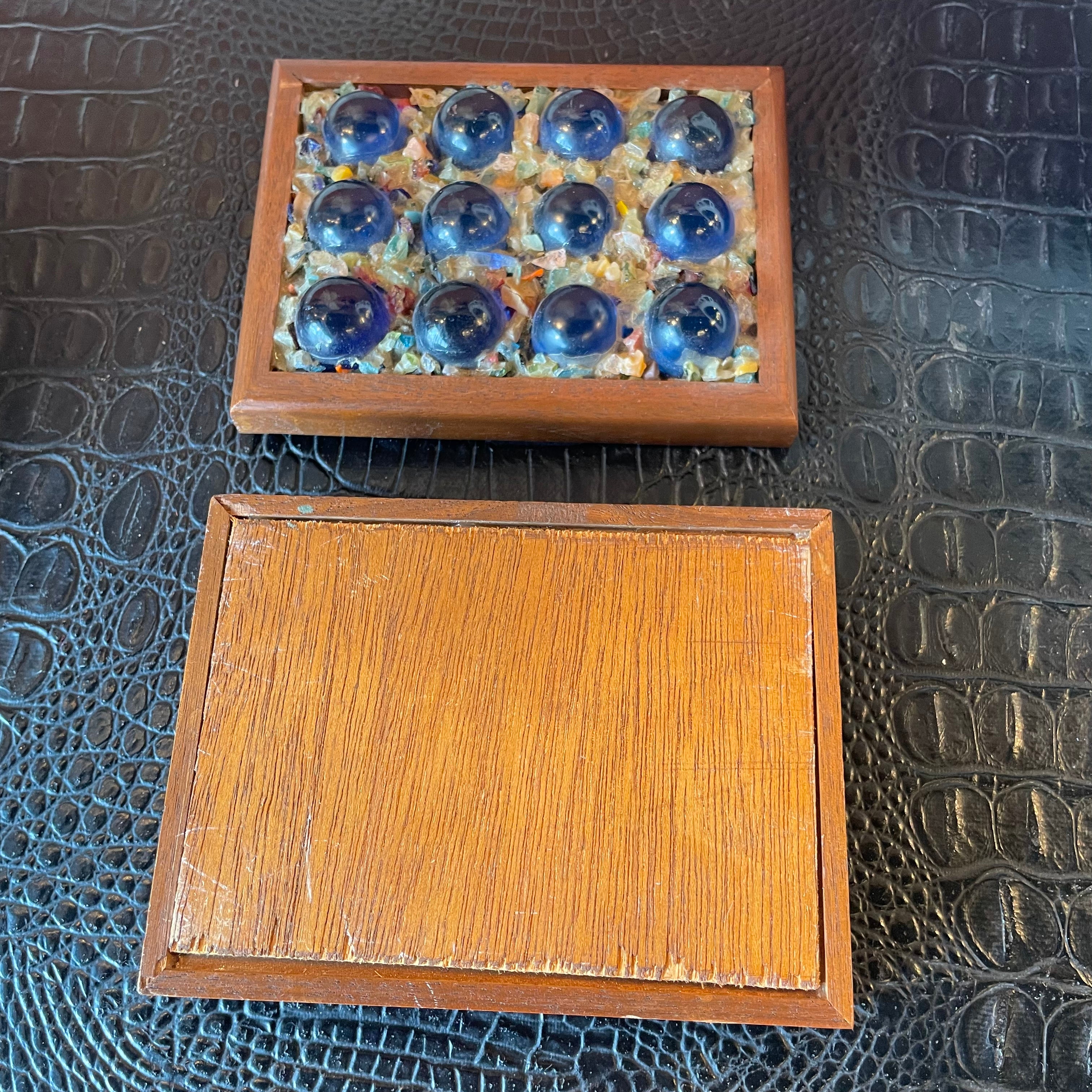 Vintage Folk Art Jewelry Box jewelry box CANDID HOME