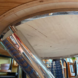 Vintage "Van Dyck" Chrome + Granite Dining Table by Minotti