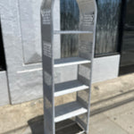 1970's Wicker Shelving Unit - 73" Tall Storage Hooks & Racks CANDID HOME