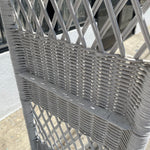 1970's Wicker Shelving Unit - 73" Tall Storage Hooks & Racks CANDID HOME