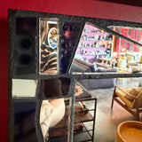 Vintage Mosaic Frame Wall Mirror - 10" x 16"