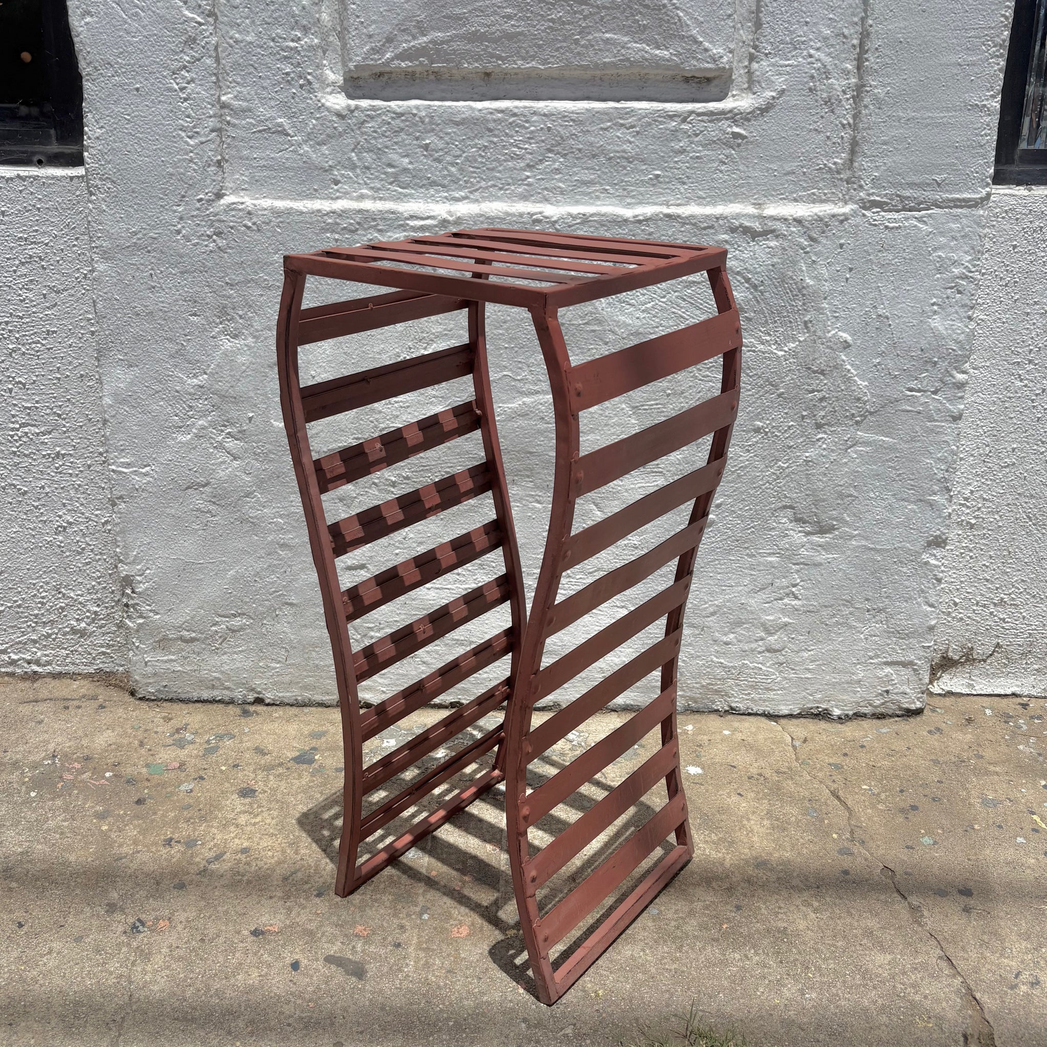 Vintage Metal Plant Stand plant stand CANDID HOME