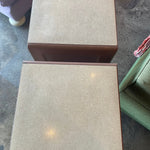 1940's Vintage Simmons Furniture Metal Nightstands - A Pair Nightstand CANDID HOME