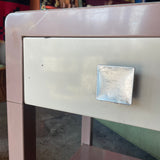 1940's Vintage Simmons Furniture Metal Nightstands - A Pair Nightstand CANDID HOME