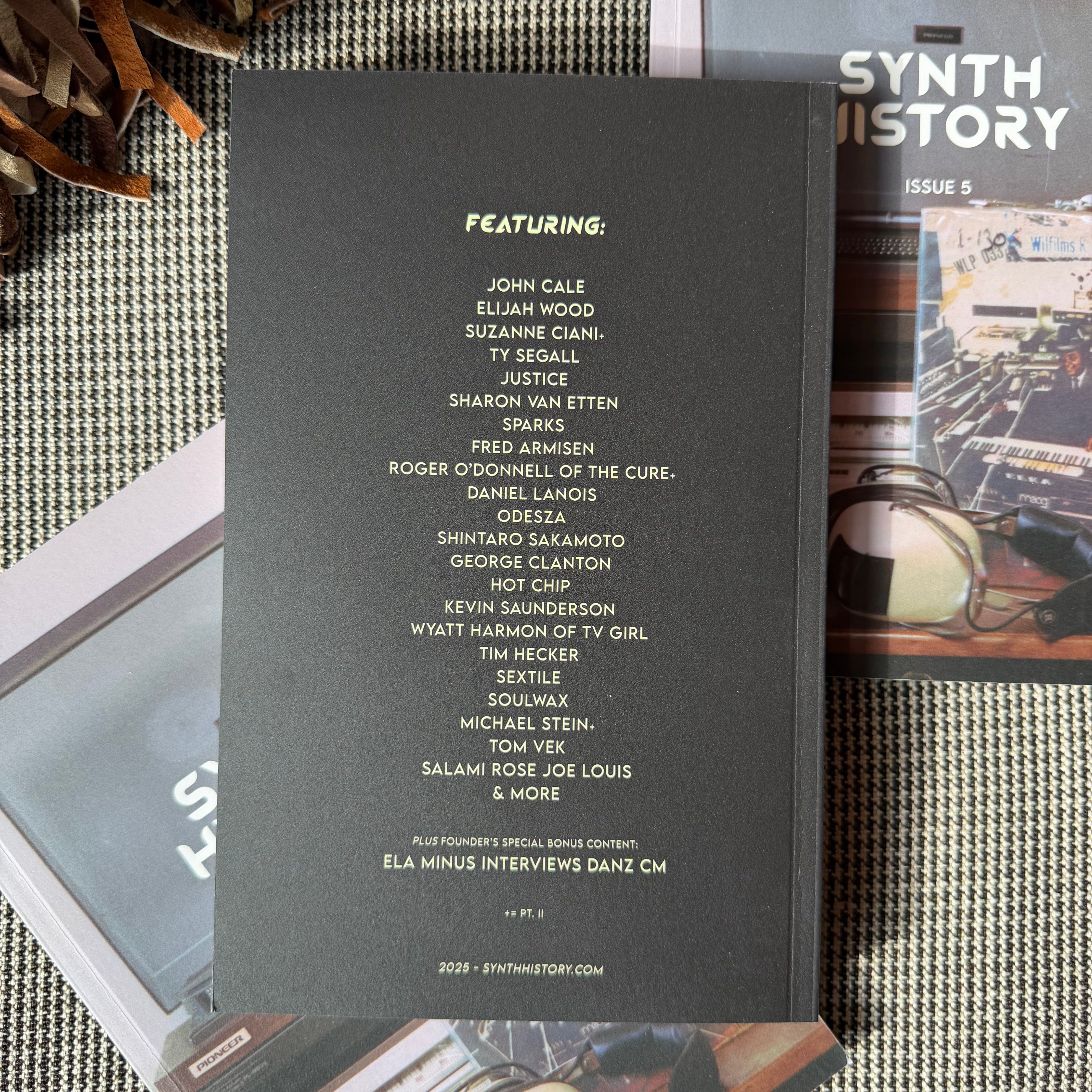 Synth History: Issue 5 magazine SYNTH HISTORY