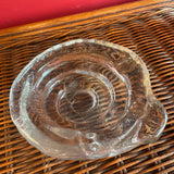 1970's Vintage Art Glass Ashtray ashtray CANDID HOME