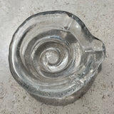 1970's Vintage Art Glass Ashtray ashtray CANDID HOME