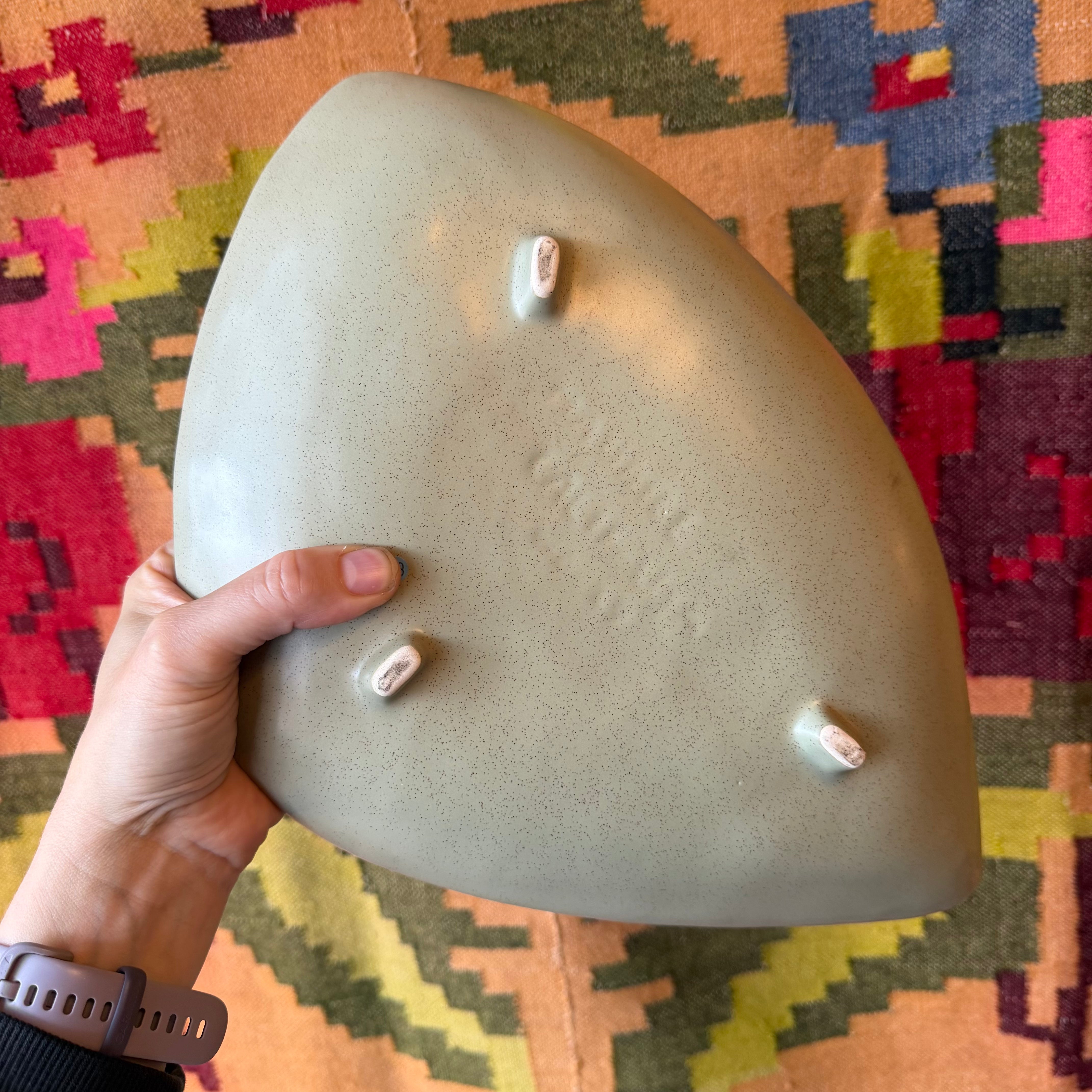 Mid-century California Pottery Serving Dish platter CANDID HOME