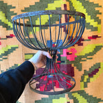 Mid-century Iron Basket basket CANDID HOME