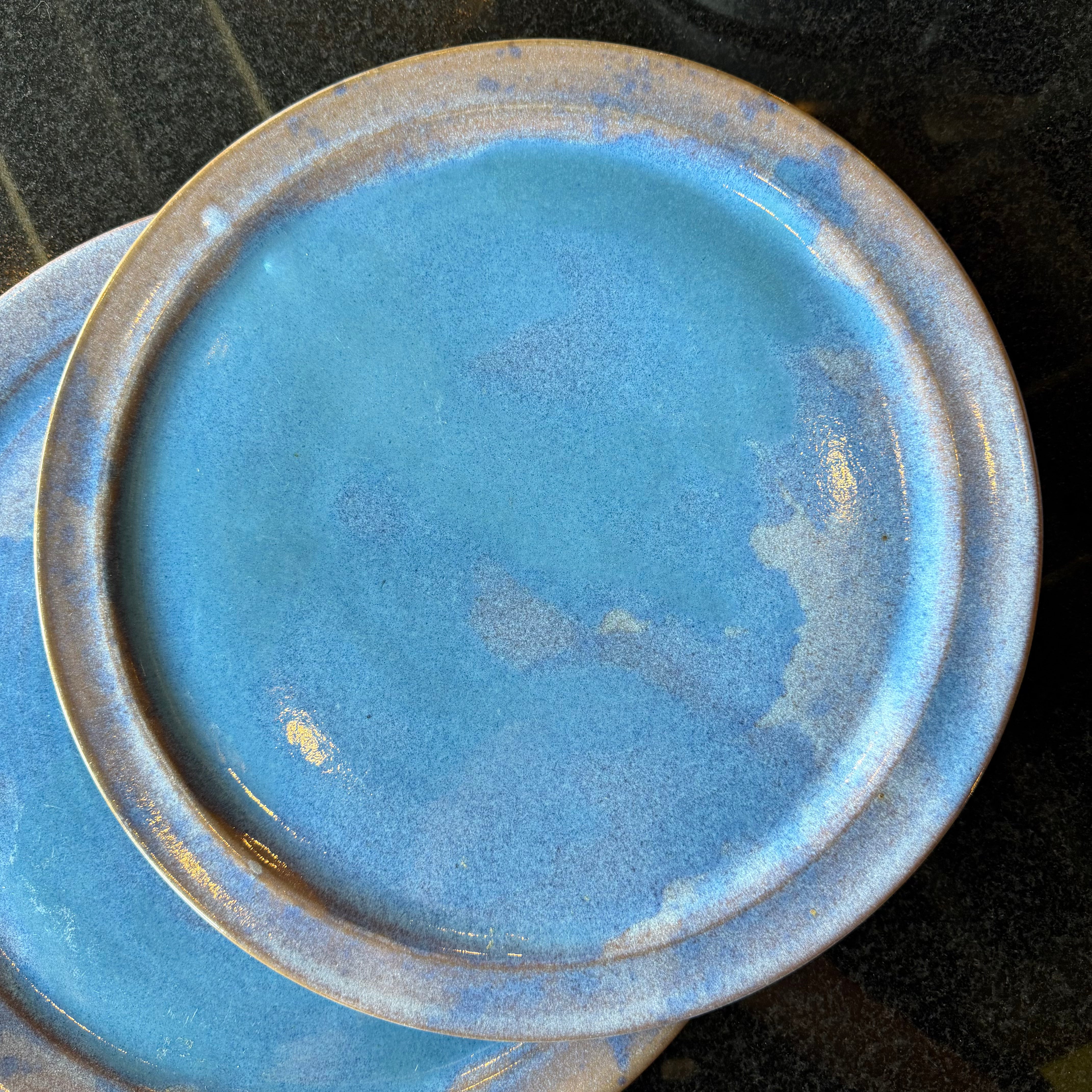 1970s Stoneware Plates - 2 Available Dinnerware CANDID HOME