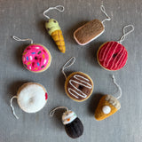 Felted Dessert Ornaments by PetitFelts