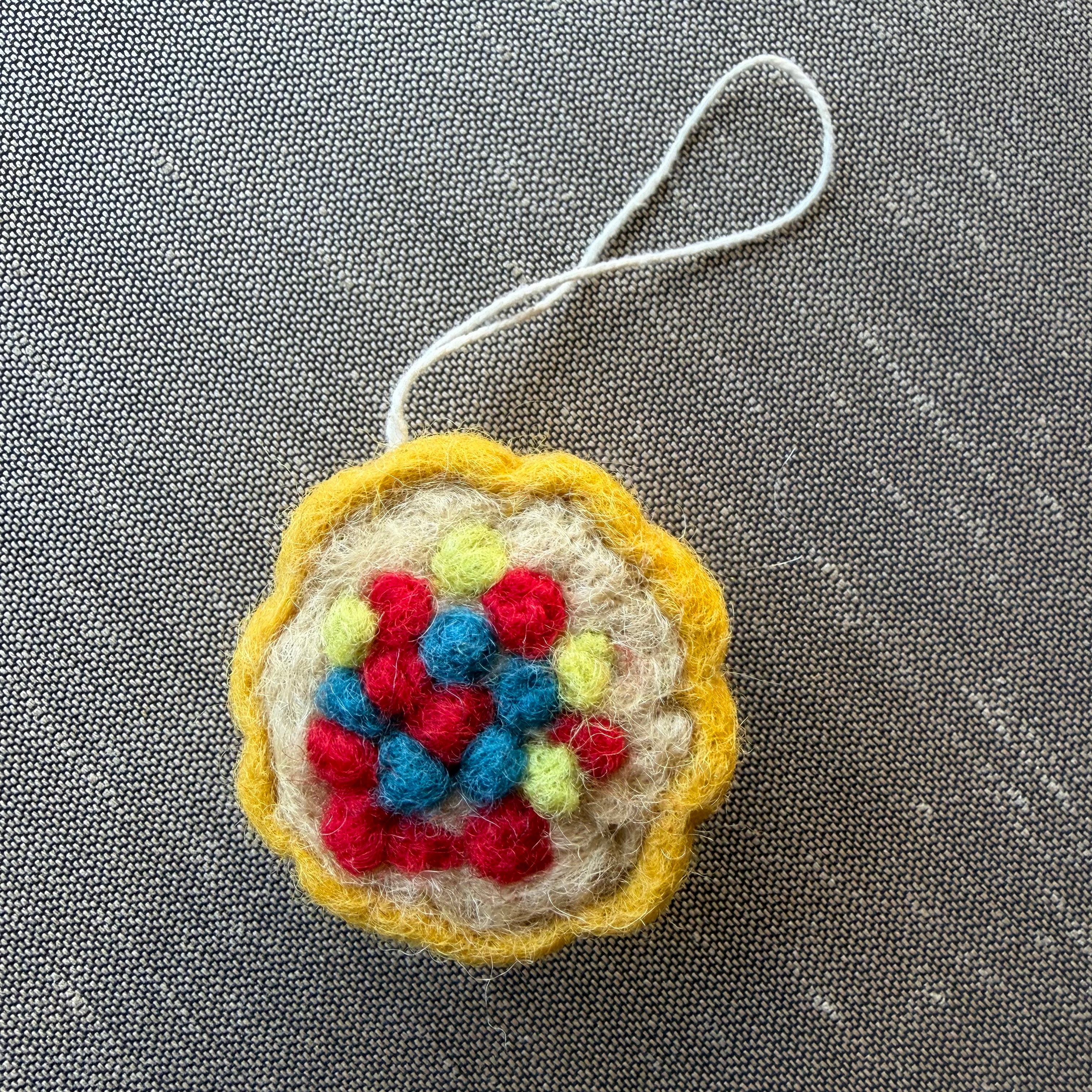 Felted Dessert Ornaments by PetitFelts
