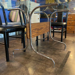 1970's Chrome + Glass Dining Table Dining table jack