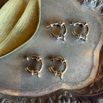 Janis Earrings by Justine Clenquet Earrings Justine Clenquet