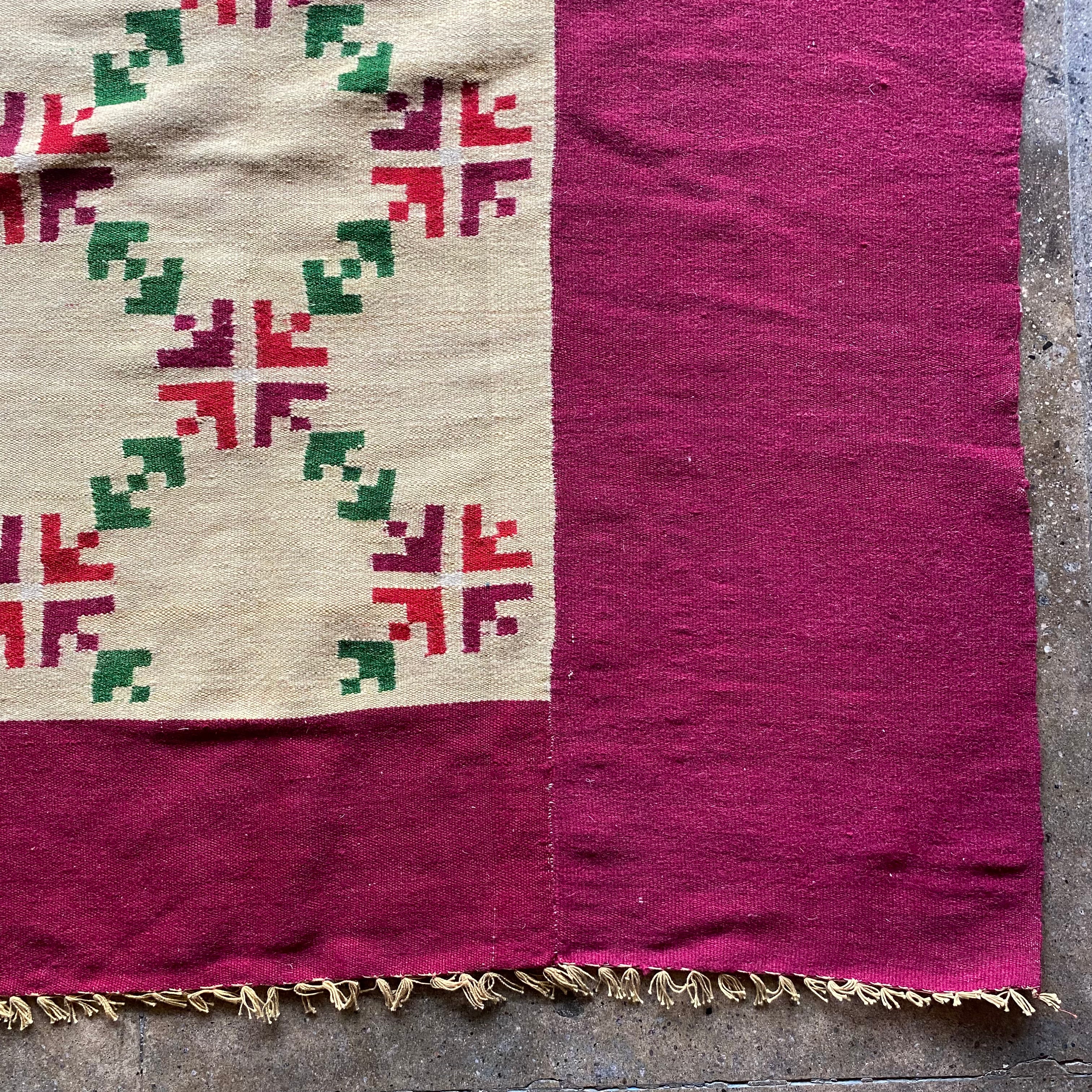 7'4” x 7'9” Vintage Turkish Rug Rugs CANDID HOME   