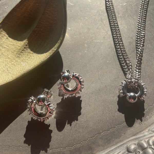Moira Earrings by Justine Clenquet Earrings Justine Clenquet