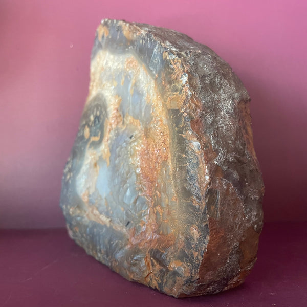 Vintage Single Geode Bookend bookends CANDID HOME