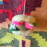 Bao Bun Felt Ornament - Holly St Clair x Wrap Magazine