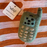 Cell Phone Felt Ornament - Holly St Clair x Wrap Magazine