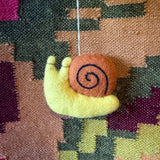 Snail Felt Ornament - Holly St Clair x Wrap Magazine