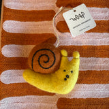 Snail Felt Ornament - Holly St Clair x Wrap Magazine