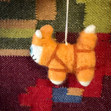 "Lee" Cat in Snowsuit Felt Ornament by Wrap Magazine