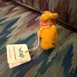 "Ginger" Dog Felt Ornament - Wrap Magazine