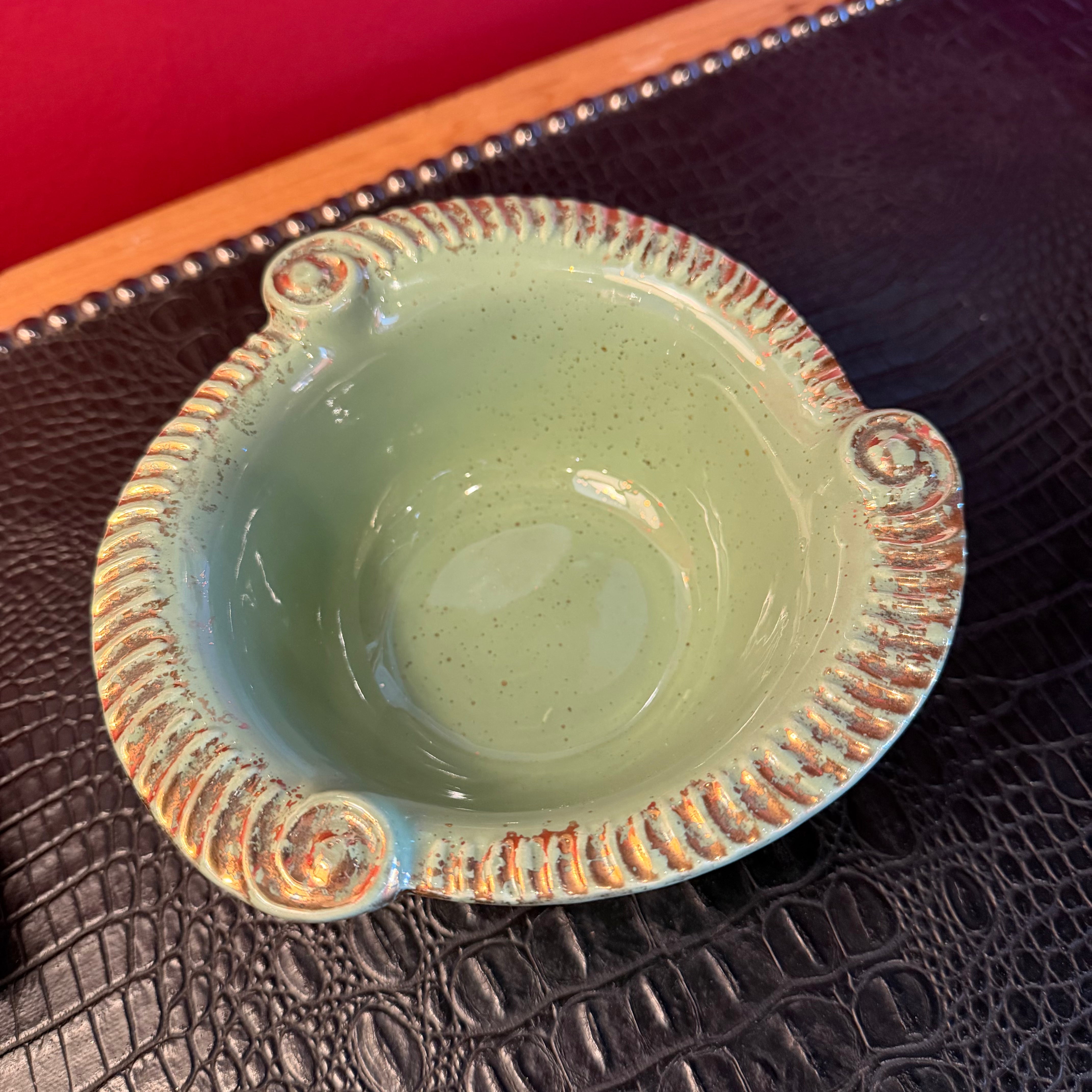 1950's Vintage Ceramic CA Pottery Bowl bowl CANDID HOME