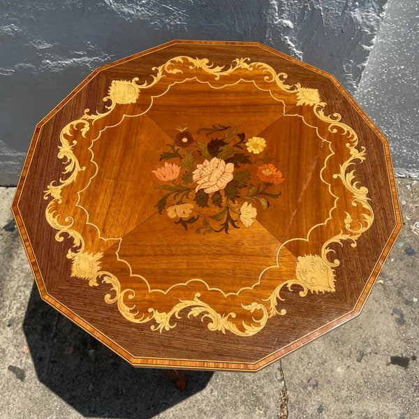 19th Century Antique Italian Side Table Side Table Candid Home