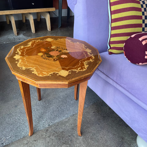 19th Century Antique Italian Side Table Side Table Candid Home