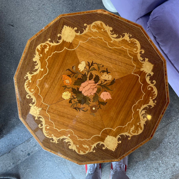 19th Century Antique Italian Side Table Side Table Candid Home