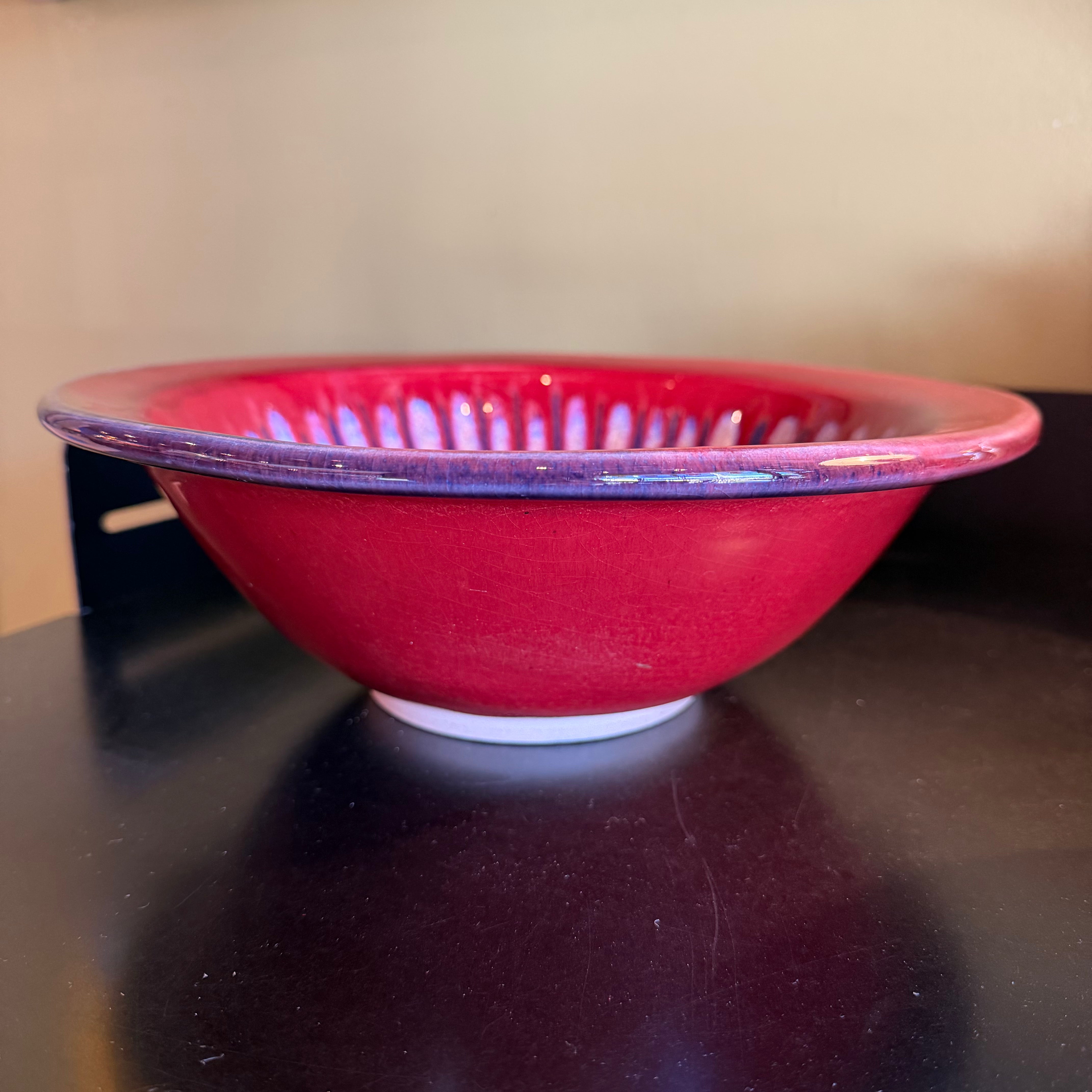 Vintage Ceramic Studio Pottery Serving Bowl Serving Bowl CANDID HOME