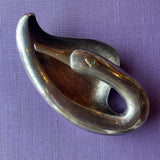 Vintage Los Castillo Silverplate Swan Dish bowl CANDID HOME