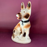 Vintage Shepard Ceramic Dogs - a pair styling object CANDID HOME