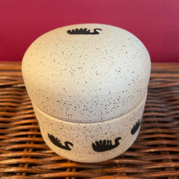 Swan Ceramics by Lulupots Pots & Planters Lulupots Lidded Box