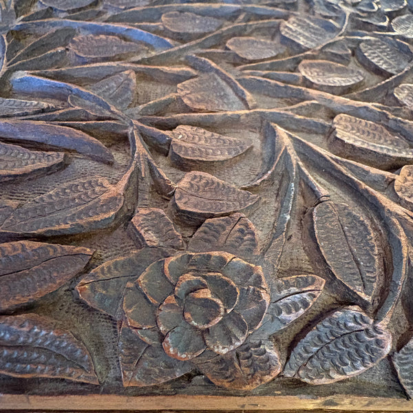 Vintage Carved Wooden Boxes