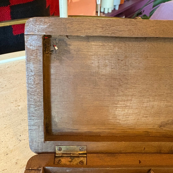 Vintage Carved Wooden Boxes