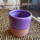 Drip Ceramic Planters by Yod + Co Pots & Planters yod and co Small Purple